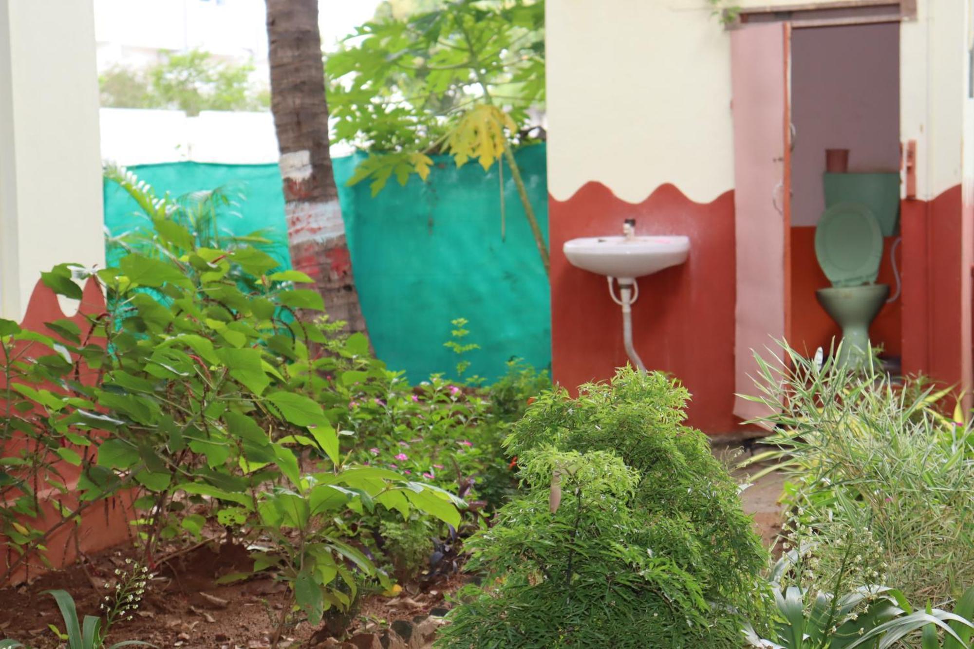 Gasthaus Da Mantra House Tiruvannāmalai Exterior foto